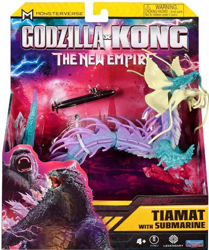 Godzilla x Kong The New Empire 6in Action Figure Series Tiamat With Submarine | L.A. Mood Comics and Games