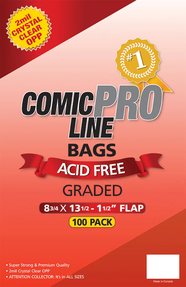 ComicPro Line Graded Bags | L.A. Mood Comics and Games