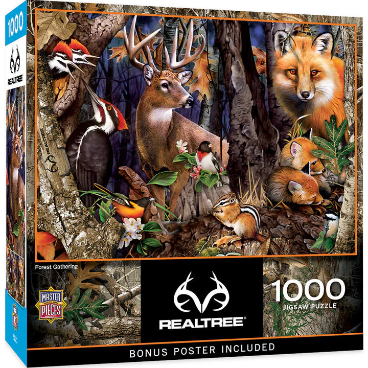 Puzzle 1000pc Forest Gathering | L.A. Mood Comics and Games