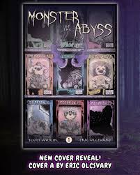 Monster of the Abyss; Issue #1 Coloured | L.A. Mood Comics and Games