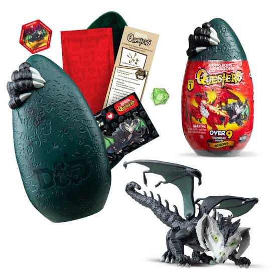 Dungeons & Dragons Questers – Black Dragon Buildable Figure | L.A. Mood Comics and Games