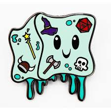 Gelly Cube Pin | L.A. Mood Comics and Games