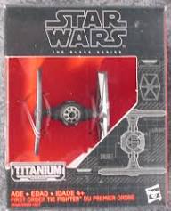 Star Wars Titanium Series - First Order TIE Fighter | L.A. Mood Comics and Games