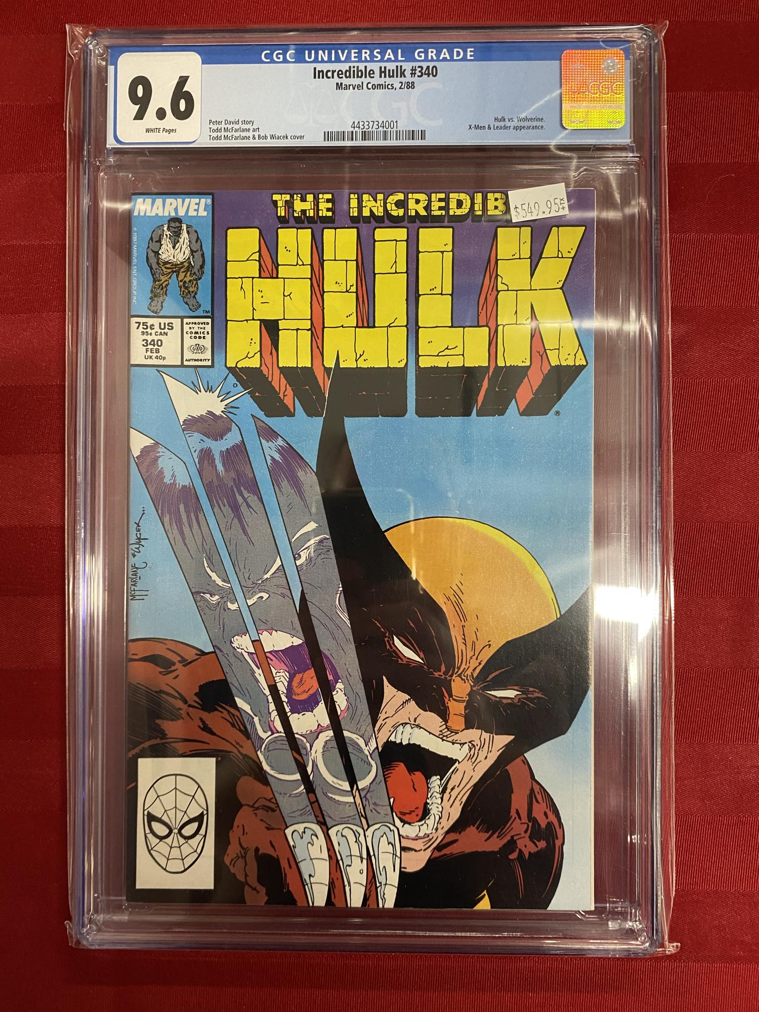 Incredible Hulk #340 CGC 9.6 | L.A. Mood Comics and Games