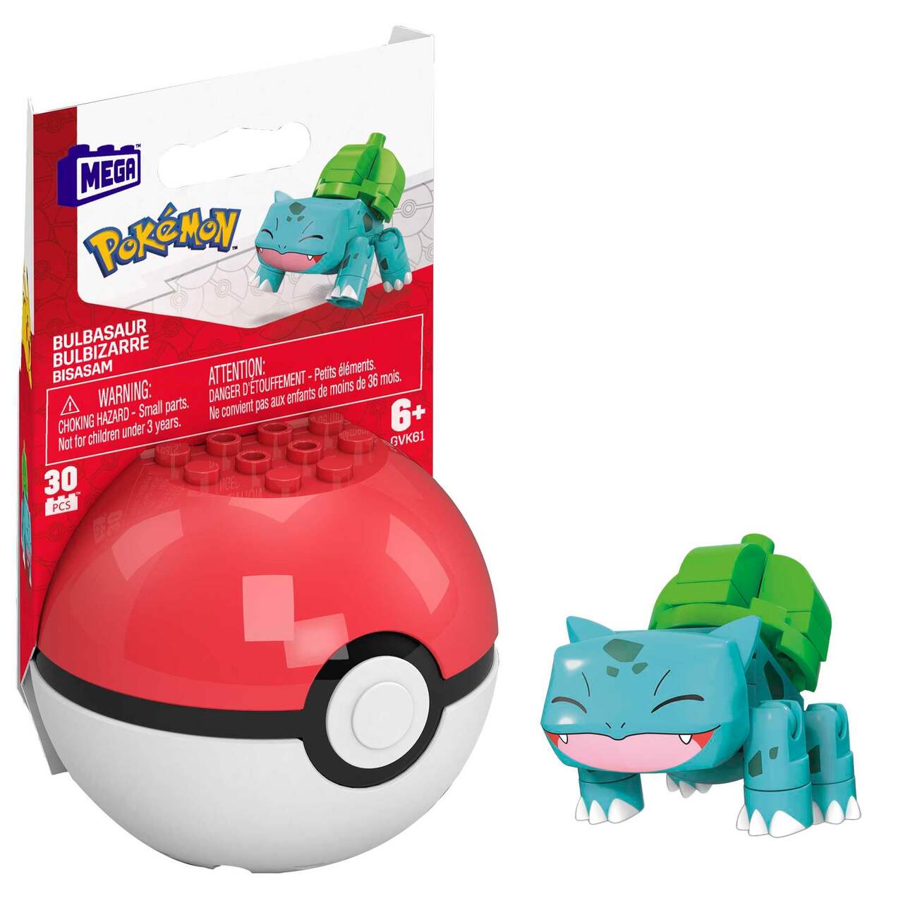 Mega  - Pokemon Ball with buildable figures | L.A. Mood Comics and Games