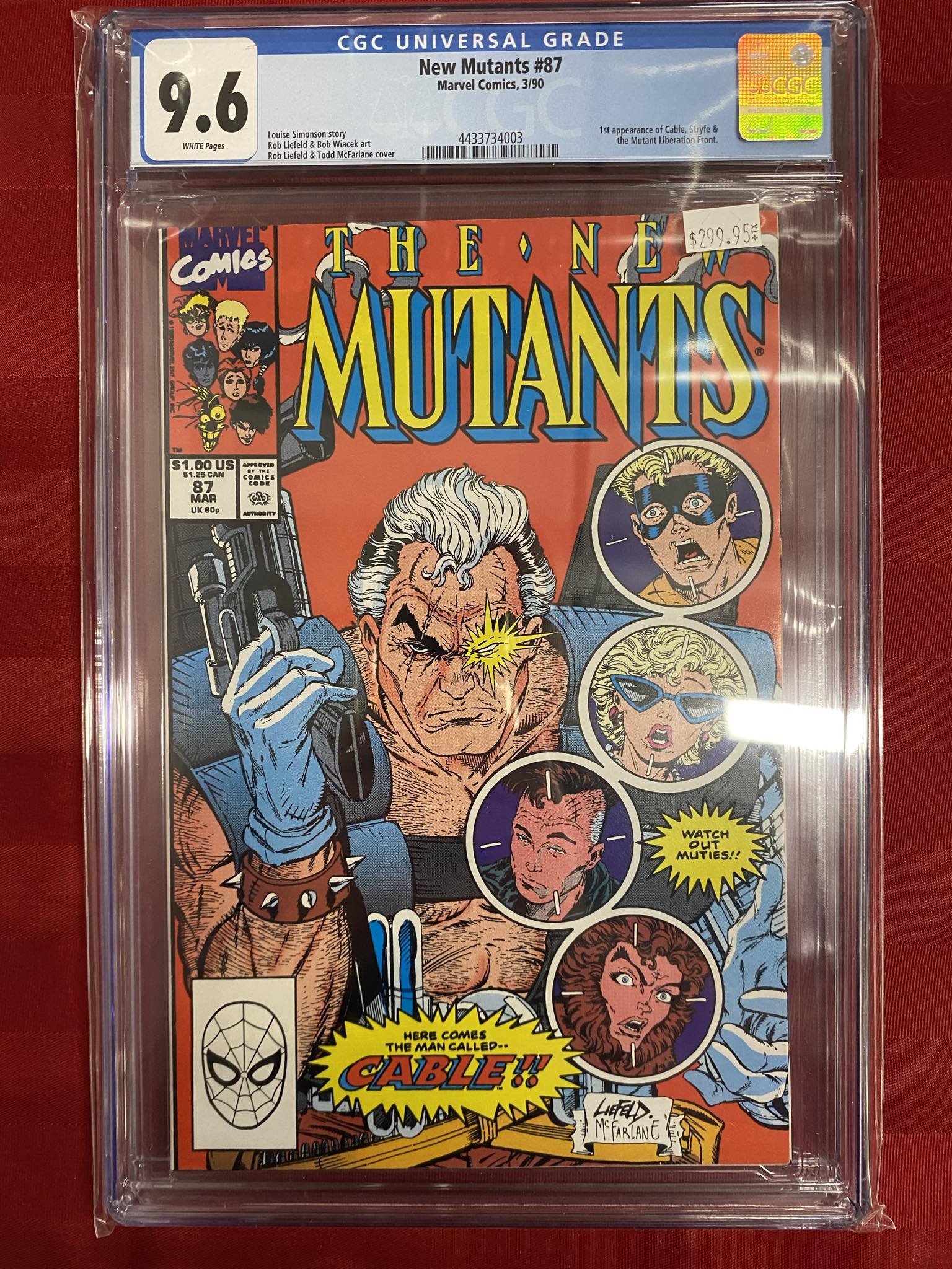 New Mutants #87 CGC 9.6 | L.A. Mood Comics and Games