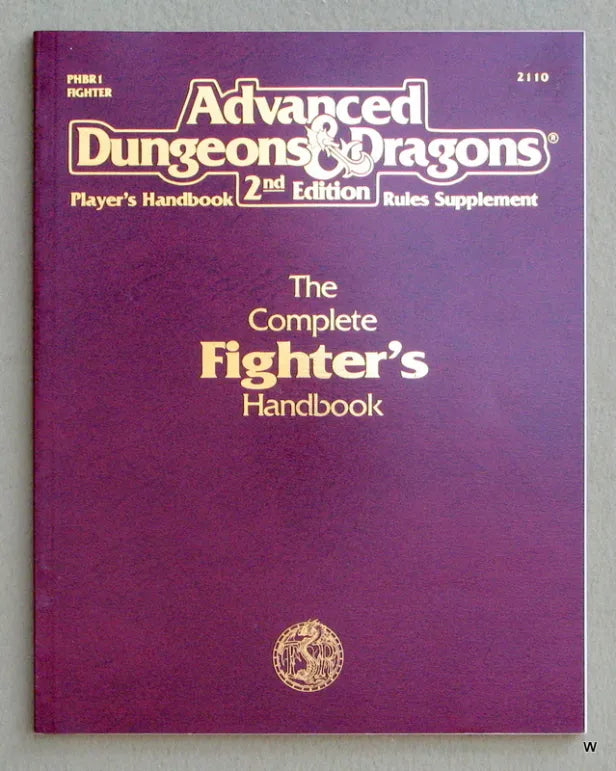 AD&D 2nd Edition - The Complete Fighter's Handbook | L.A. Mood Comics and Games