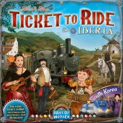 Ticket to Ride Iberia & South Korea | L.A. Mood Comics and Games