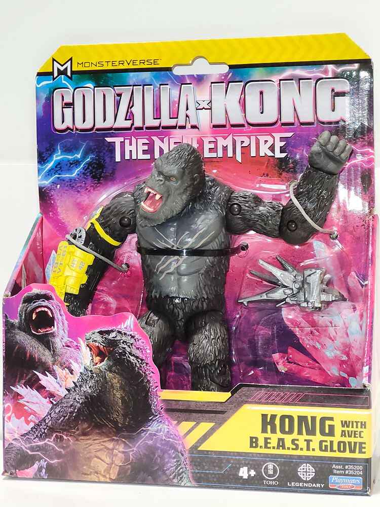 Godzilla X Kong 2 The New Empire Movie Kong W/ B.E.A.S.T Glove (w Heav) 6 Inch Action Figure | L.A. Mood Comics and Games