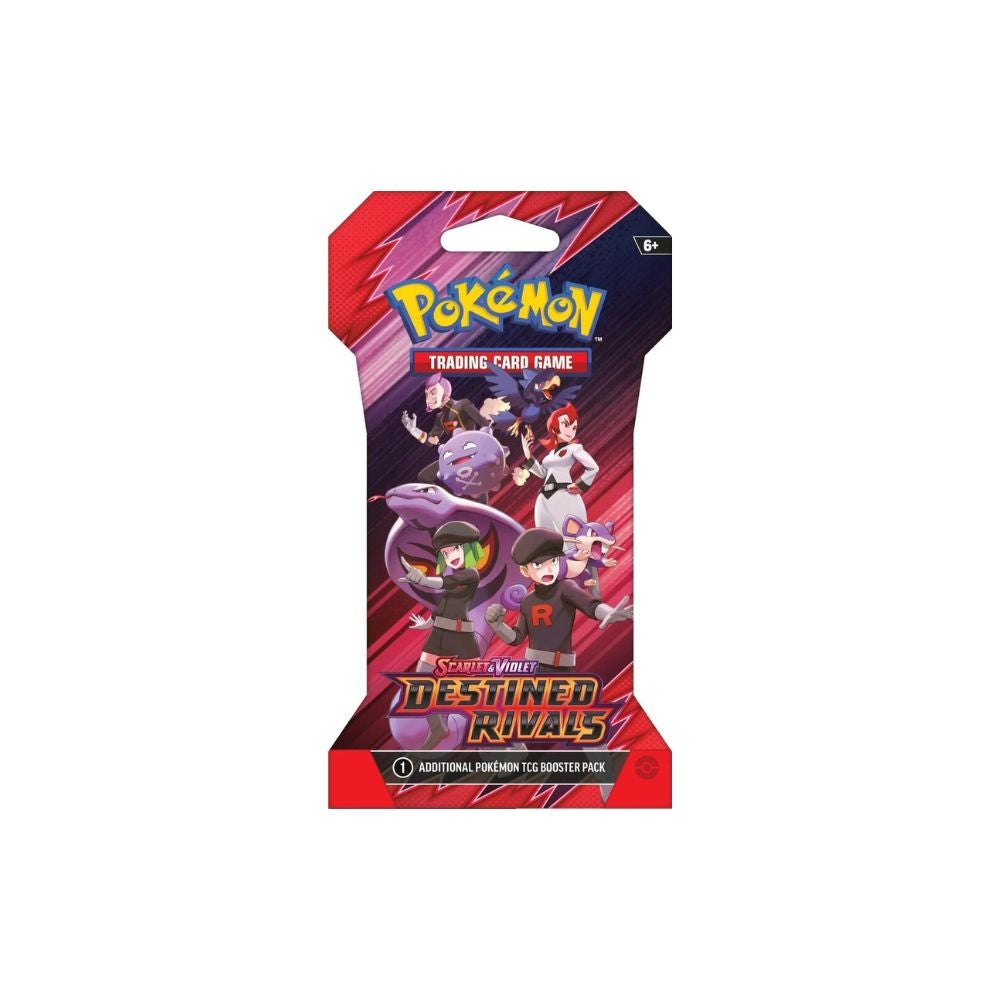 SLEEVED POKEMON SV10 DESTINED RIVALS PACK | L.A. Mood Comics and Games