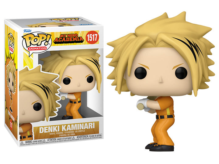 Pop Television My Hero Academia: Denki Kaminari (Baseball) | L.A. Mood Comics and Games