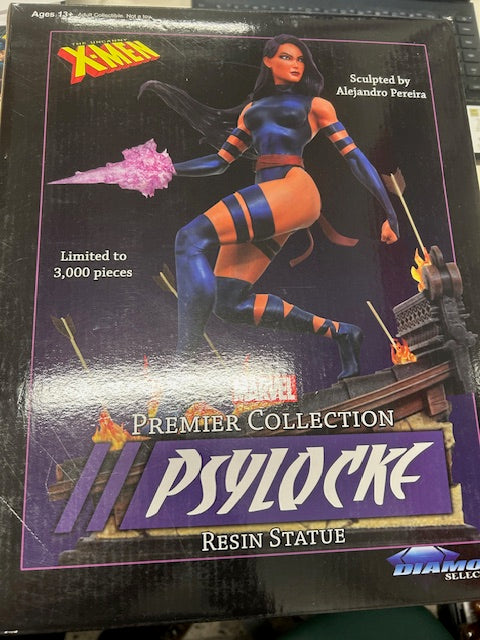 Psylocke Statue Diamond Select 1724 of 3000 | L.A. Mood Comics and Games