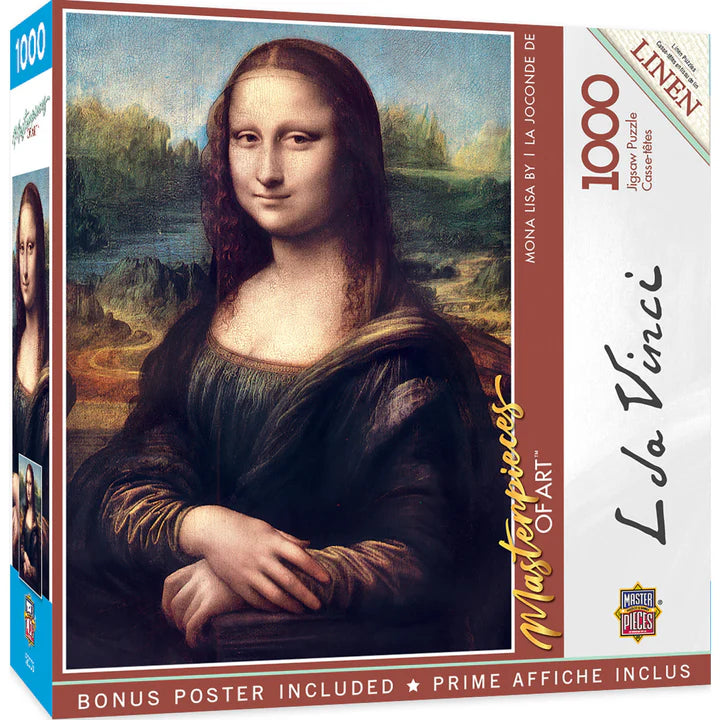Puzzle 1000pc Mona Lisa | L.A. Mood Comics and Games