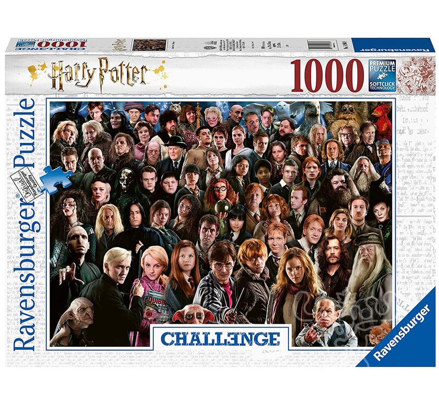 Puzzle: 1000pc Harry Potter Challenge | L.A. Mood Comics and Games