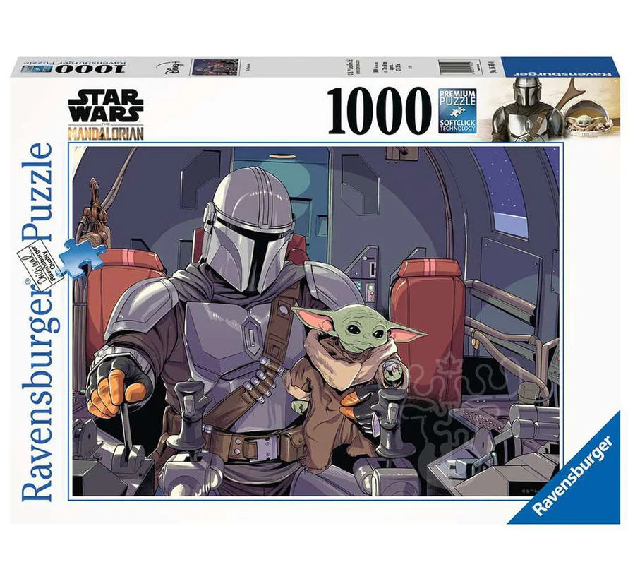 Puzzle: 1000pc The Mandalorian | L.A. Mood Comics and Games