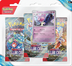 Pokemon Stellar Crown 3 Pack | L.A. Mood Comics and Games