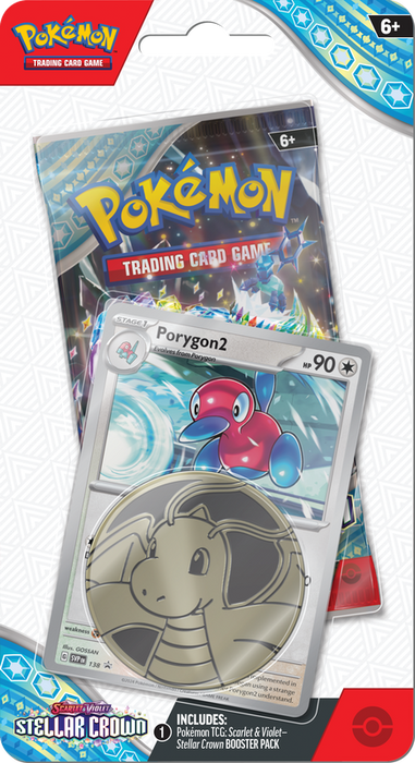 POKEMON SV7 STELLAR CROWN CHECKLANE BLISTER | L.A. Mood Comics and Games