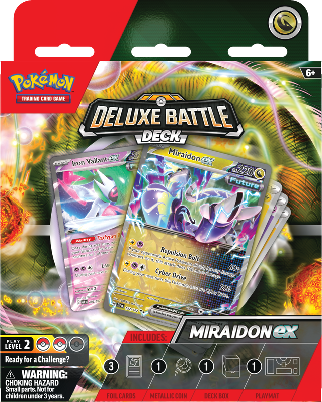 POKEMON DELUXE BATTLE DECKS MIRAIDON/KORAIDON EX | L.A. Mood Comics and Games