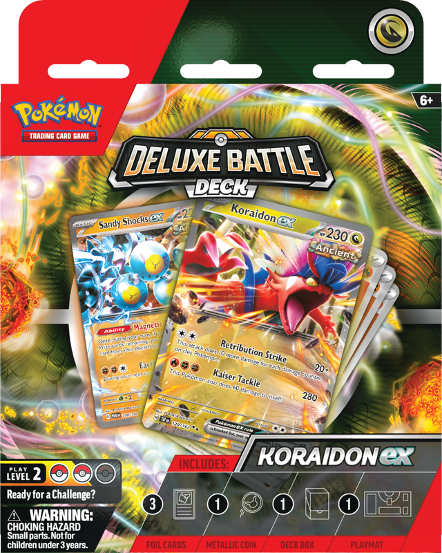 POKEMON DELUXE BATTLE DECKS MIRAIDON/KORAIDON EX | L.A. Mood Comics and Games