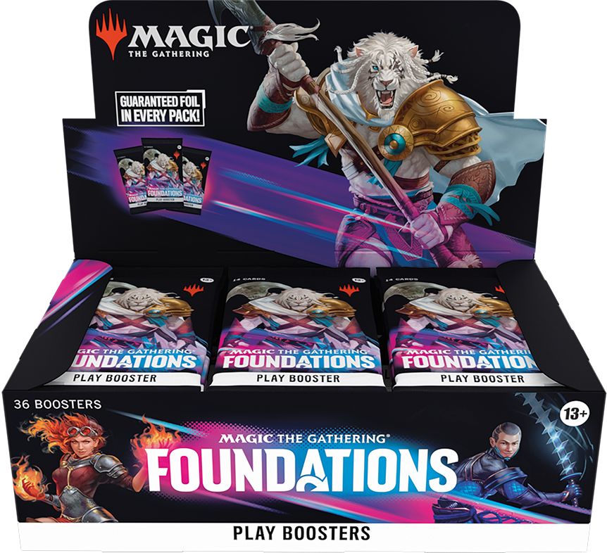 MTG FOUNDATIONS PLAY BOOSTER PACK | L.A. Mood Comics and Games