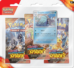 POKEMON SV8 SURGING SPARKS 3PK BLISTER | L.A. Mood Comics and Games