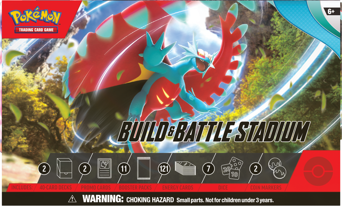 POKEMON SV4 PARADOX RIFT BUILD/BATTLE STADIUM | L.A. Mood Comics and Games