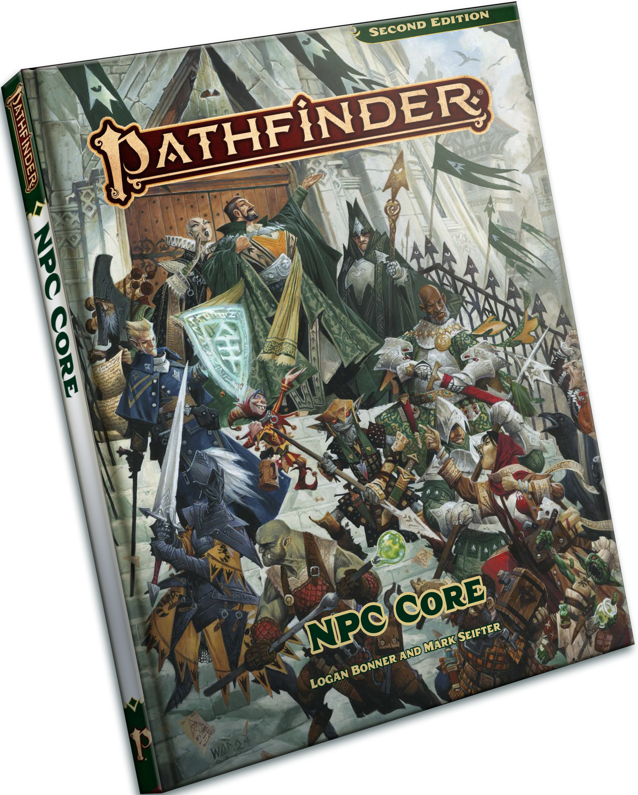 Pathfinder 2E NPC Core Book (Hardcover) | L.A. Mood Comics and Games