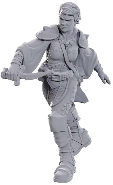 DND UNPAINTED MINIS WV25 SWASHBUCKLER | L.A. Mood Comics and Games
