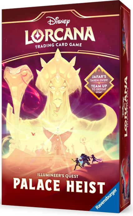 DISNEY LORCANA SET 8 REIGN OF JAFAR ILLUMINEER'S QUEST PALACE HEIST | L.A. Mood Comics and Games