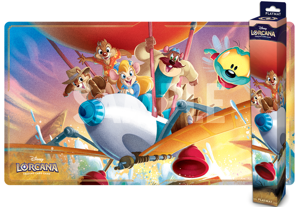 DISNEY LORCANA PLAYMAT SET 8 MAT A RESCUE RANGERS | L.A. Mood Comics and Games