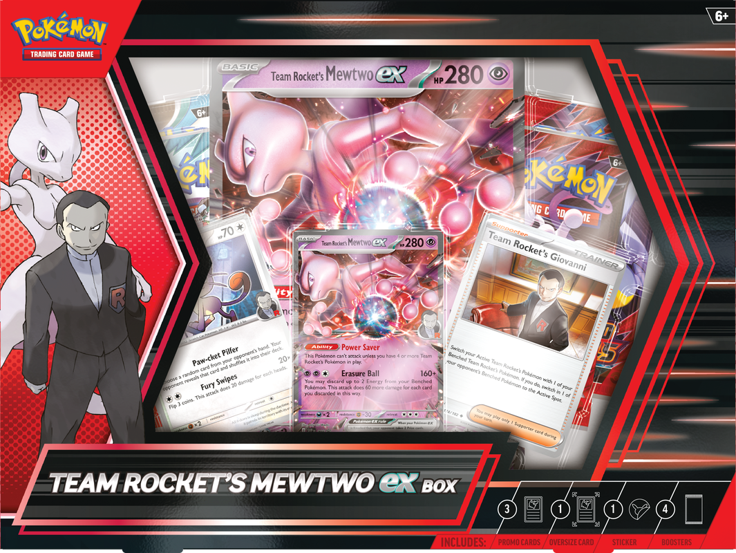 POKEMON TEAM ROCKET’S MEWTWO EX BOX | L.A. Mood Comics and Games