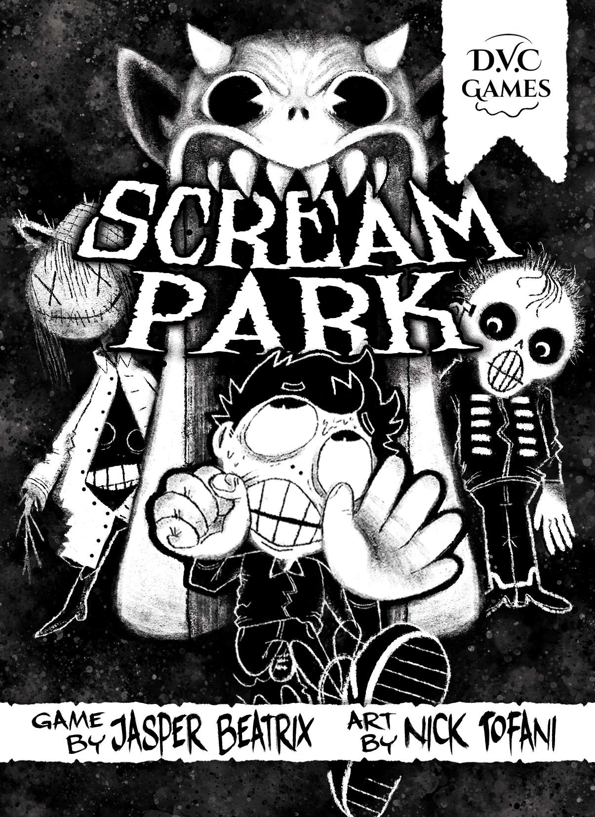 SCREAM PARK | L.A. Mood Comics and Games
