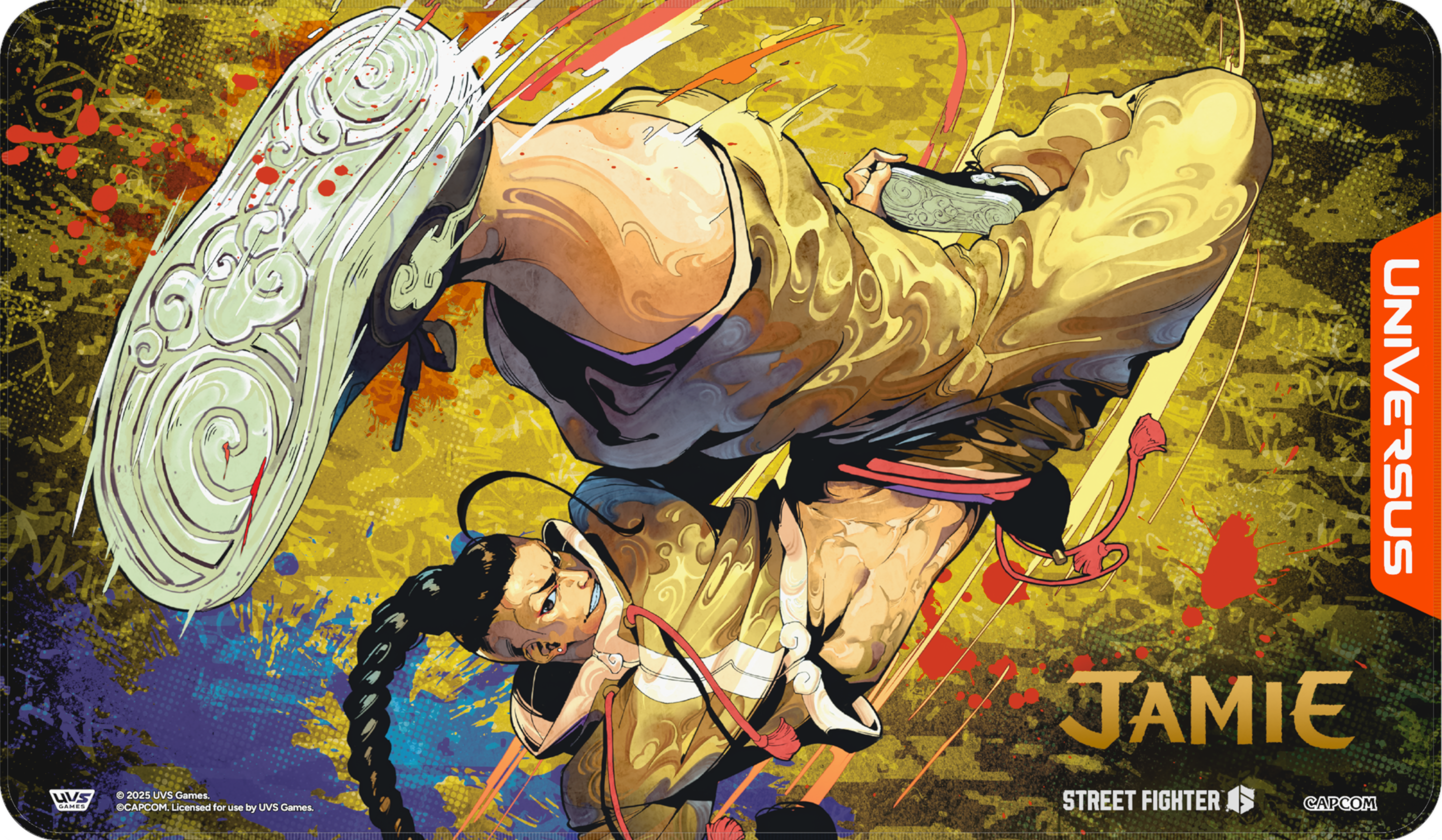 Playmat: Street Fighter 6 Challenger Series Jamie | L.A. Mood Comics and Games