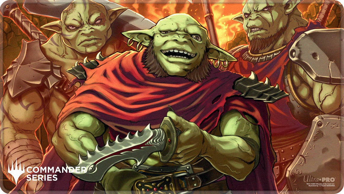 UP PLAYMAT MTG COMMANDER SERIES -  KRENKO STITCHED | L.A. Mood Comics and Games
