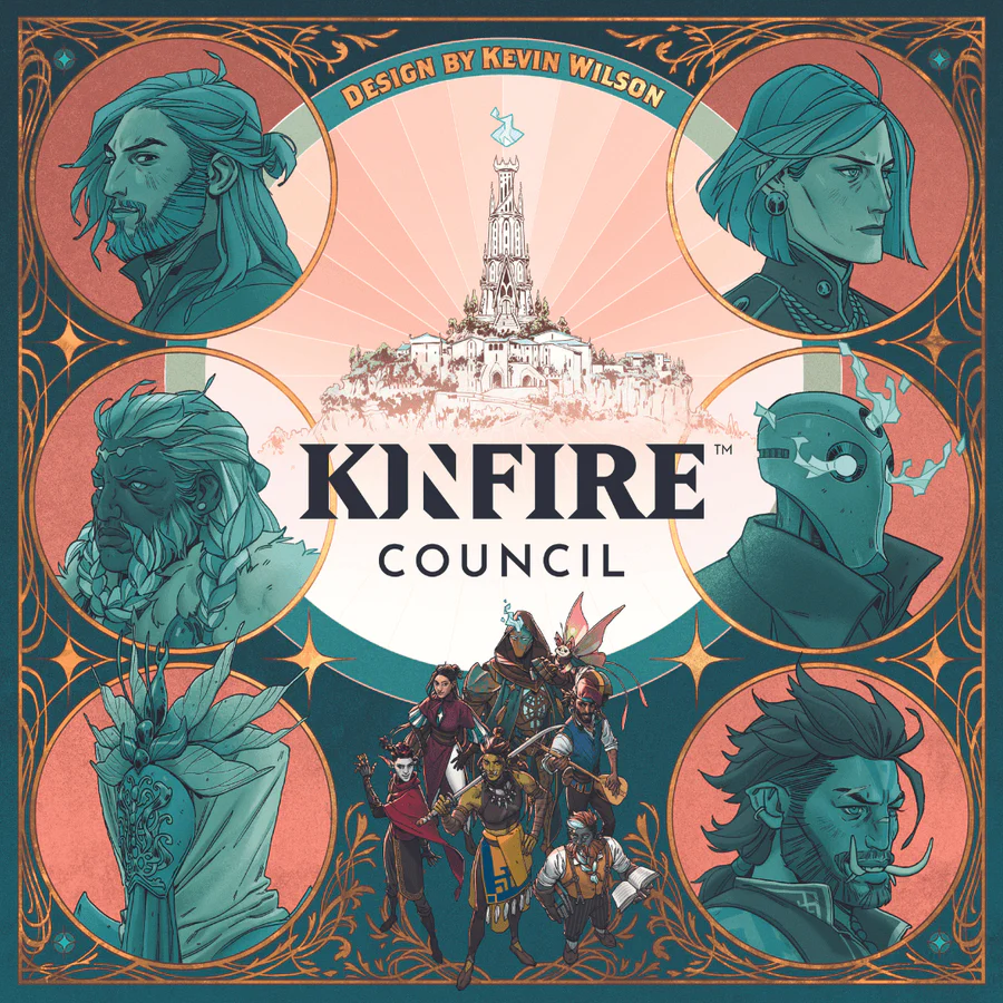 KINFIRE COUNCIL BASE GAME | L.A. Mood Comics and Games