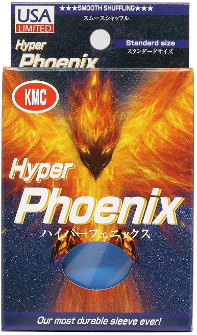 KMC HYPER PHOENIX MATTE BLUE 100CT | L.A. Mood Comics and Games