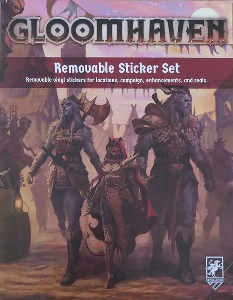 GLOOMHAVEN 2ND EDITION REMOVABLE STICKERS | L.A. Mood Comics and Games