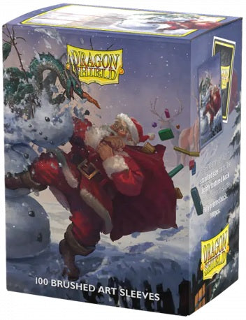 Dragon Shield Sleeves (100ct) - Brushed Art Christmas 2025 | L.A. Mood Comics and Games