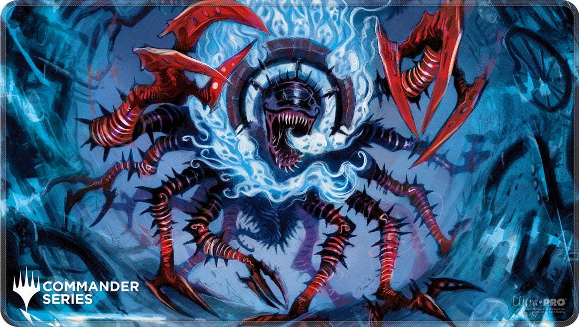 UP PLAYMAT MTG COMMANDER SERIES FAN VOTE 3 THE MINDSKINNER STITCHED | L.A. Mood Comics and Games