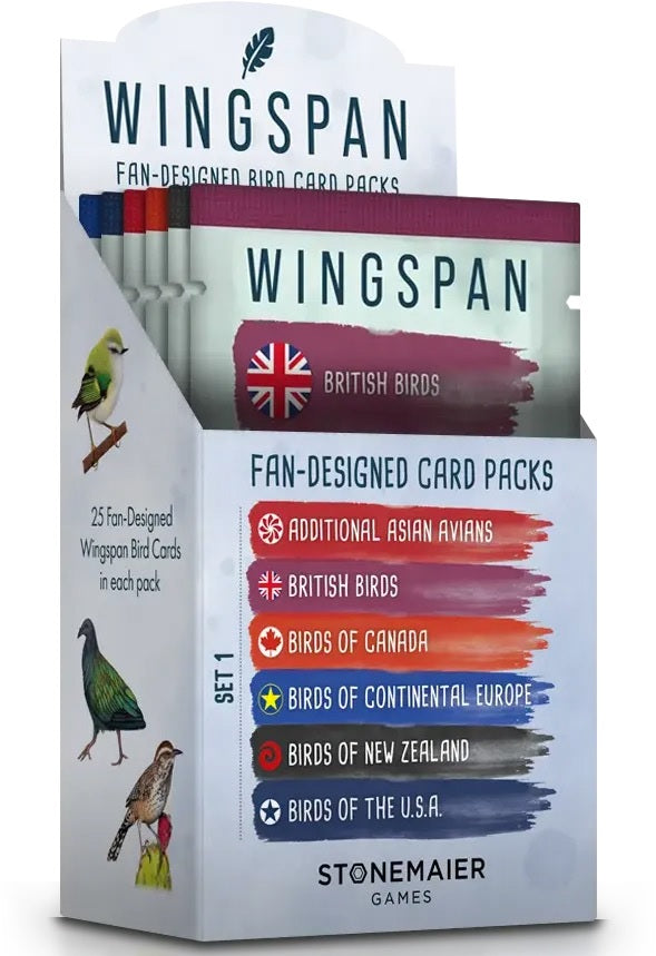 WINGSPAN FAN DESIGNED PACK SET 1 | L.A. Mood Comics and Games