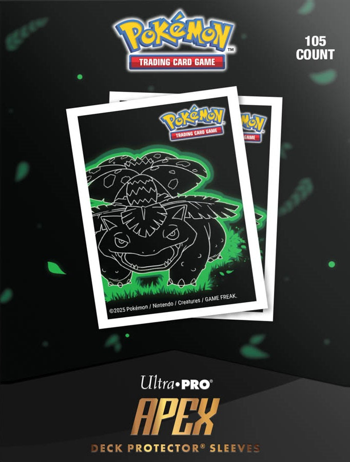 UP D-PRO APEX POKEMON NEON KANTO VENUSAUR 105CT | L.A. Mood Comics and Games