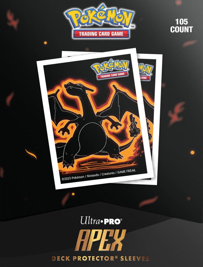 UP D-PRO APEX POKEMON NEON KANTO CHARIZARD 105CT | L.A. Mood Comics and Games