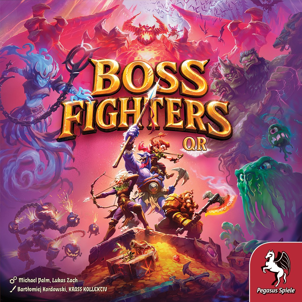 BOSS FIGHTERS QR | L.A. Mood Comics and Games