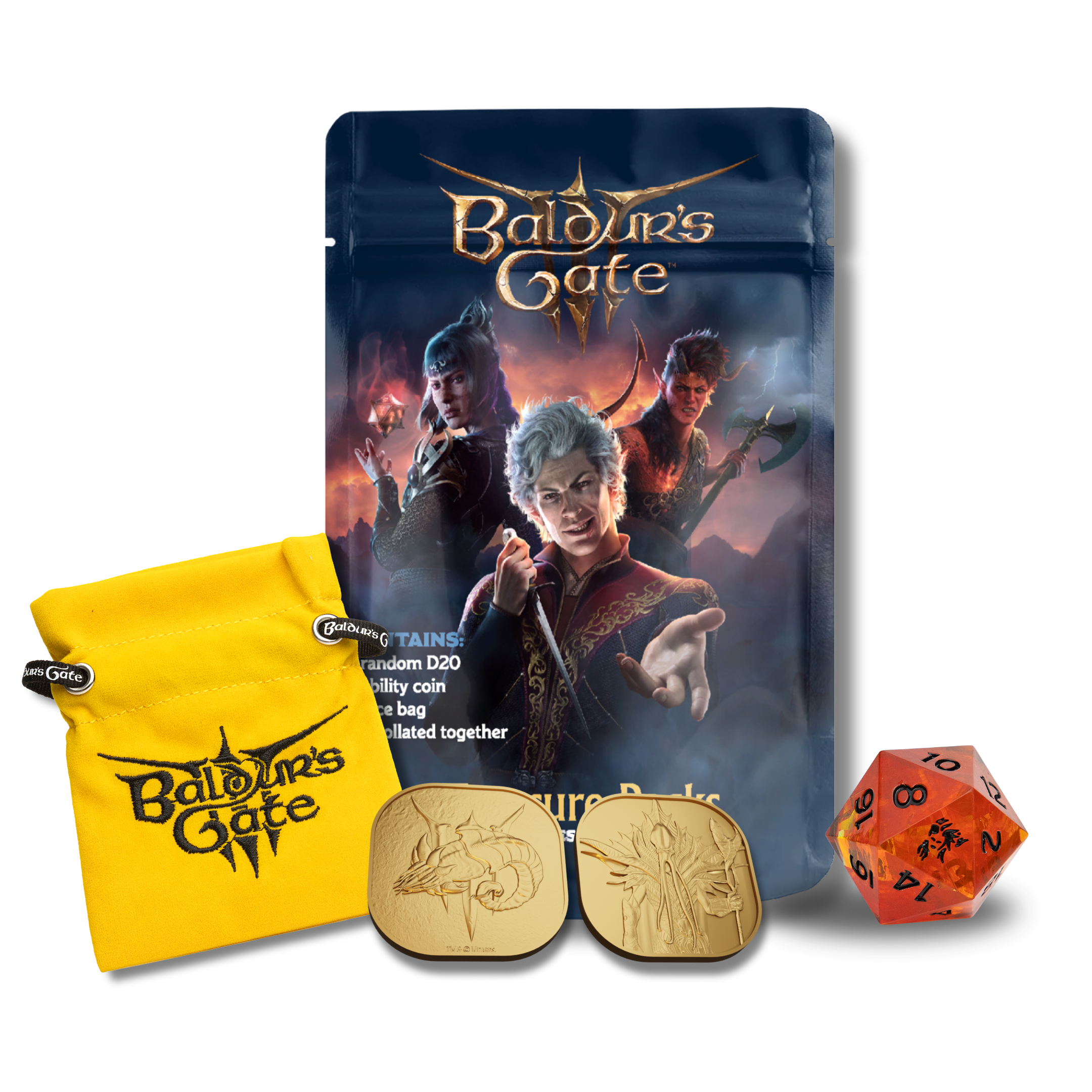 DND BALDUR'S GATE 3 TREASURE PACK | L.A. Mood Comics and Games