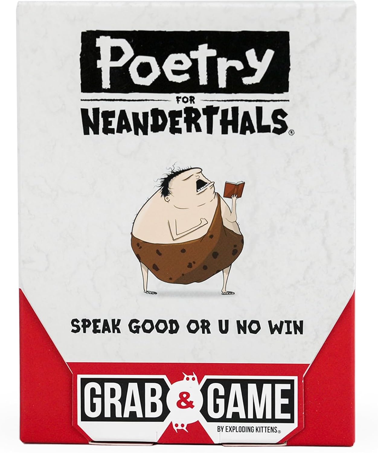 Poetry for Neanderthals Grab & Game | L.A. Mood Comics and Games