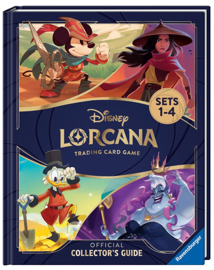 Disney Lorcana – Official Collector’s Guide: Sets 1-4 | L.A. Mood Comics and Games