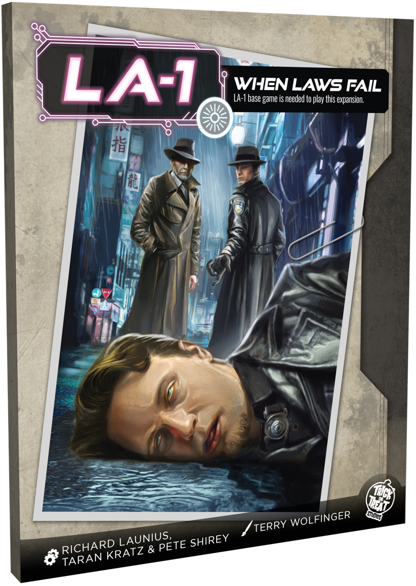 LA-1: When Laws Fail Expansion | L.A. Mood Comics and Games