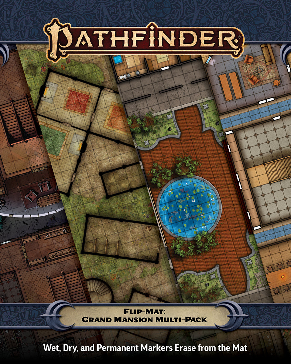 Pathfinder Flip-Mat - Grand Mansion Multi-pack | L.A. Mood Comics and Games