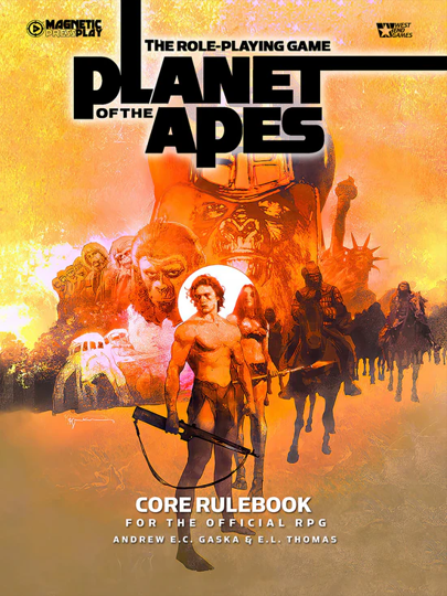 The Role-Playing Game of the Planet of the Apes: Core Rulebook | L.A. Mood Comics and Games