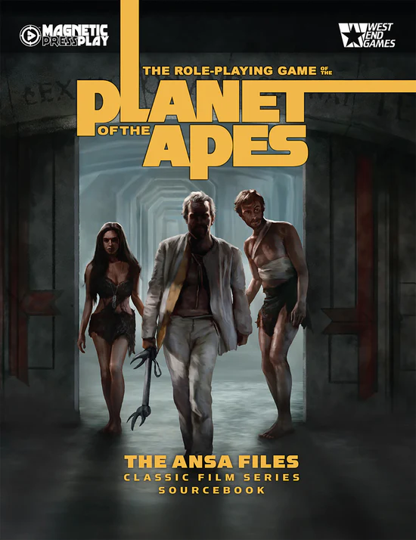 The Role-Playing Game of the Planet of the Apes: The Ansa Files Sourcebook | L.A. Mood Comics and Games